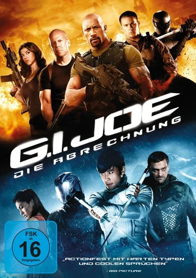 G.I. Joe: Die Abrechnung DVD Actionfilm Dwayne Johnson Bruce Willis Channing