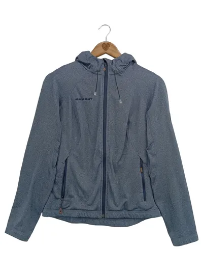 MAMMUT Outdoorjacke Damen 34/XS Grau Sportlich Kapuze Reißverschluss