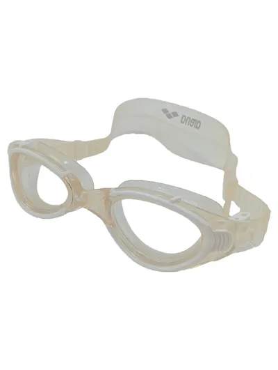 ARENA Schwimmbrille Nimesis Active Anti Fog UV Schutz Beige