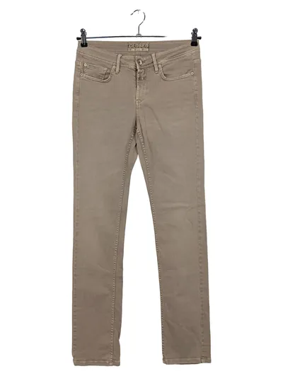 CLOSED Damen Jeans Slim Fit Beige W30/38/M Klassisch Elegant Alltag