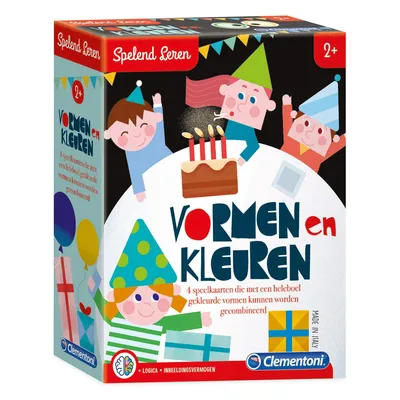 Clementoni Lernspiel Formen Farben Kinder ab 24 Monate Mehrfarbig