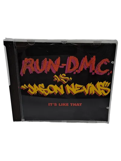 Run DMC vs Jason Nevins It's Like That CD Single Hip Hop Rap House Remix