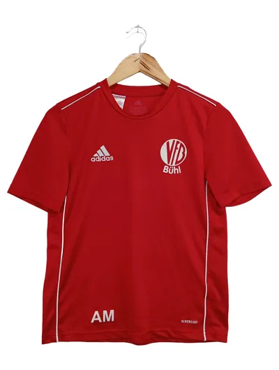 ADIDAS Kinder Sport Shirt Trikot Rot Gr. 164 Sportlich AEROREADY