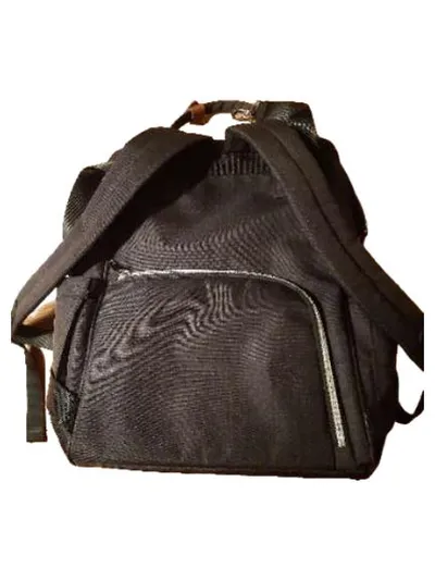 Lekebaby Wickelrucksack Wickeltasche Grau Pfeilmuster Babytasche