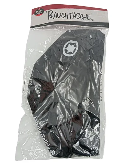 WARSTEINER Gürteltasche Bauchtasche Schwarz Casual Logo-Print Damen Freizeit