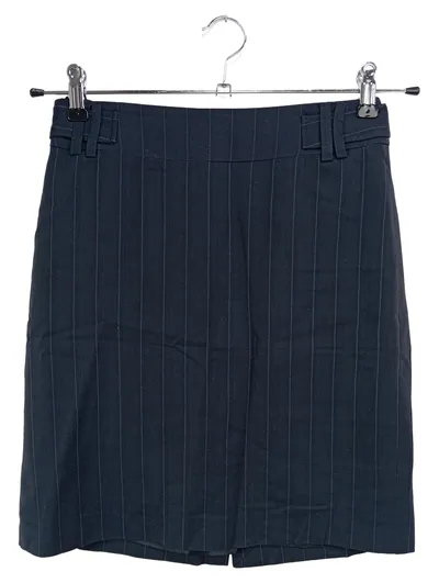 MARC AUREL Bleistiftrock Damen 36/S Blau Gestreift Business Elegant