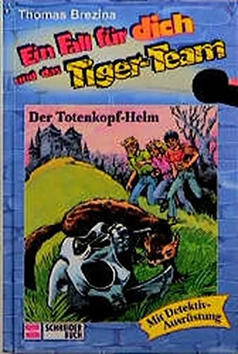 Tiger-Team 12 Totenkopf-Helm Thomas Brezina Kinderbuch Detektiv HC Deutsch