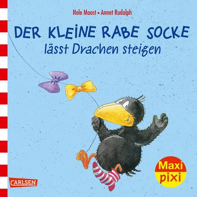 Der kleine Rabe Socke lässt Drachen steigen - Nele Moost Kinderbuch Taschenbuch