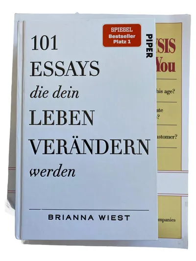 101 Essays die dein Leben verändern werden Brianna Wiest Piper Buch
