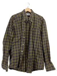 Barbour Herren Freizeithemd Kariert Grün Größe 42/XS Baumwolle Casual 1