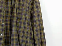 Barbour Herren Freizeithemd Kariert Grün Größe 42/XS Baumwolle Casual 4