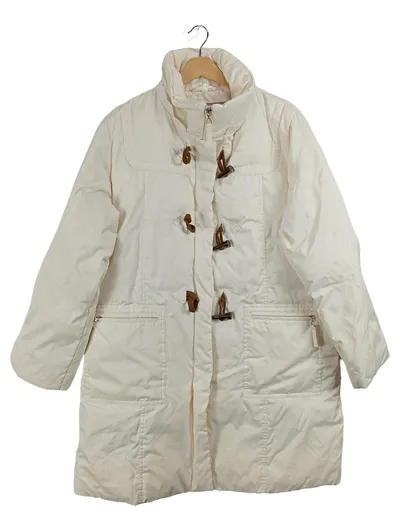 Klepper Damen Parka Winterjacke Gr. 42/XL Beige Dufflecoat Mantel