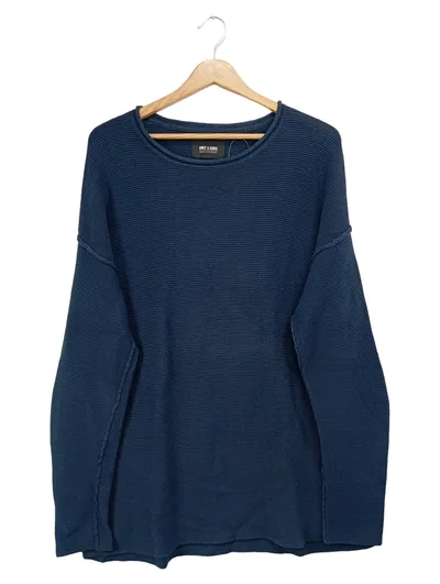 ONLY & SONS Herren Pullover Gr. 48/M Blau Casual Strick