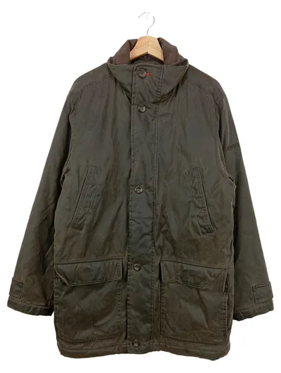 STATE OF ART Herren Outdoorjacke Gr. 48/M Grün Casual Vintage Jacke