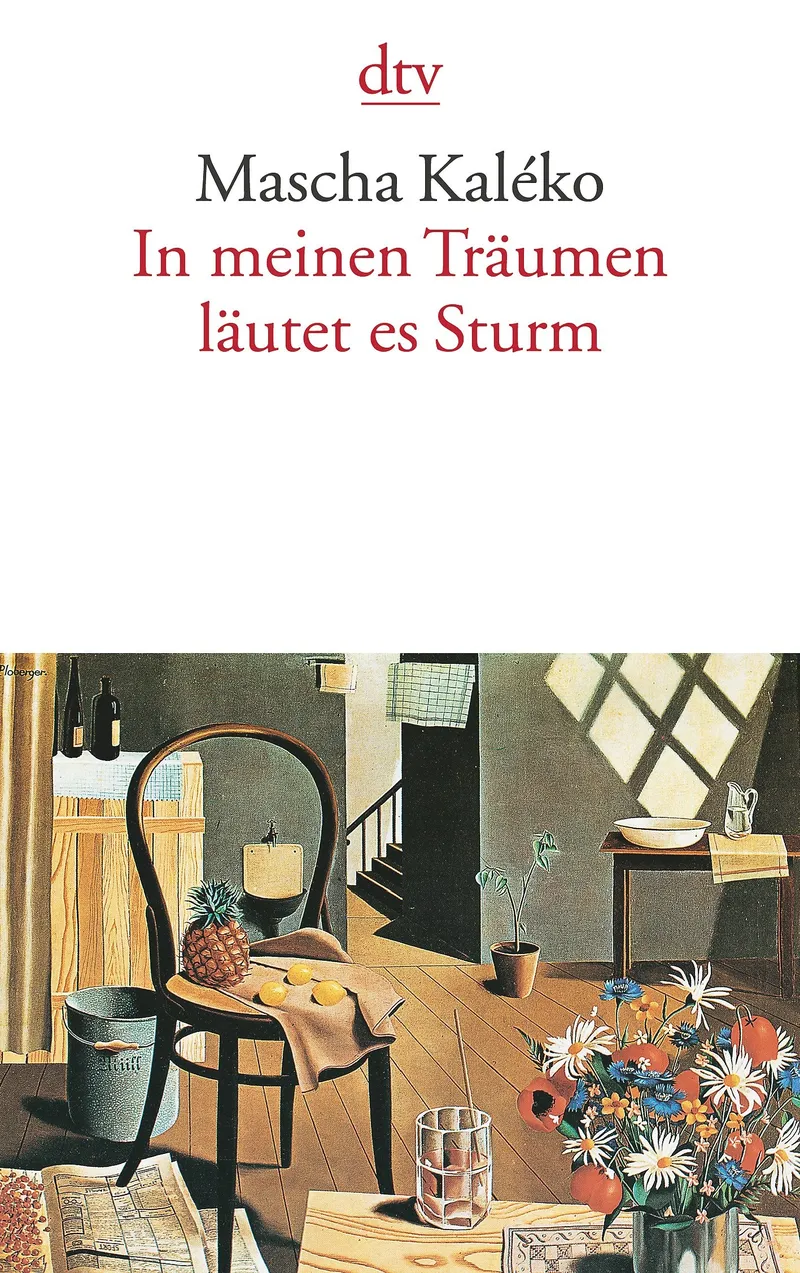 Mascha Kaléko In meinen Träumen läutet es Sturm Gedichte Lyrikbuch dtv 1