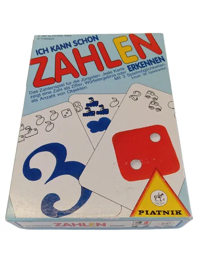 PIATNIK Ich kann schon Zahlen Lernspiel Mathematik Mengen Kinder ab 4 Jahre
