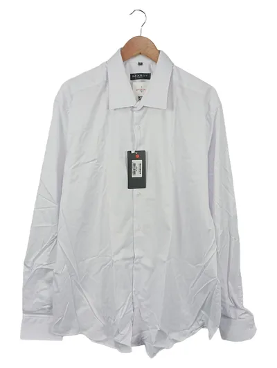 Baxboy Business Hemd Herren 58/4XL Weiß Langarm Modern Büro