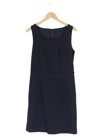 Zero Damen Etuikleid Gr. 38/M Blau Elegant Business Bleistiftkleid
