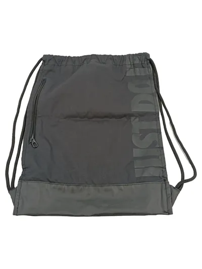 Nike Sporttasche Turnbeutel Gymsack Just Do It Grau Kordelzug
