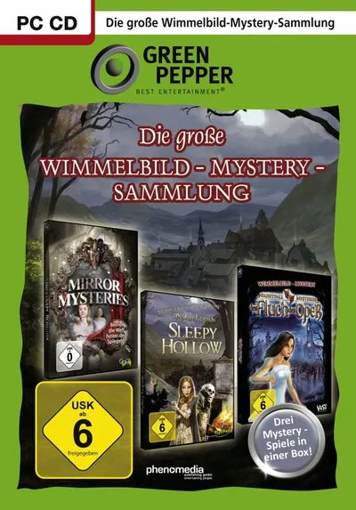 Green Pepper PC Wimmelbild Mystery Sammlung 3 Spiele Deutsch Adventurespiele