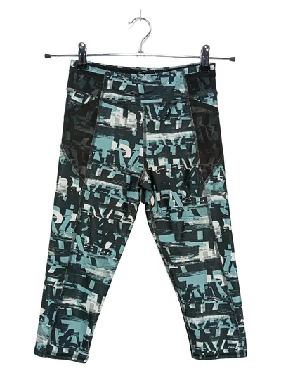 PUMA Kinder Mädchen Leggings Gr. 152 Mehrfarbig Grafisch Sport Hose