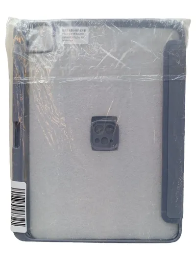 Tablet Schutzhülle Grau mit Stifthalter Kamera-Ausschnitt Schutzcase