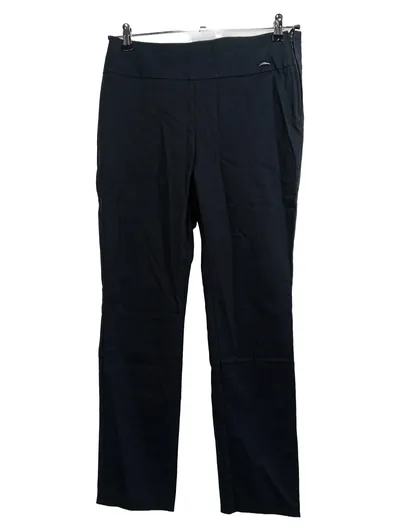 Steilmann Damen Stoffhose Schwarz Business Gr. 40 Baumwolle Elegant