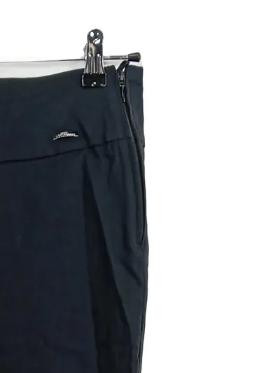 Steilmann Damen Stoffhose Schwarz Business Gr. 40 Baumwolle Elegant