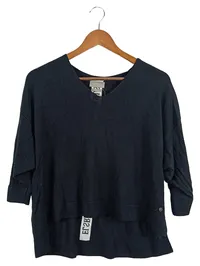 ELIAS RUMELIS Damen Pullover 34/XS Schwarz Casual 3/4-Arm 1