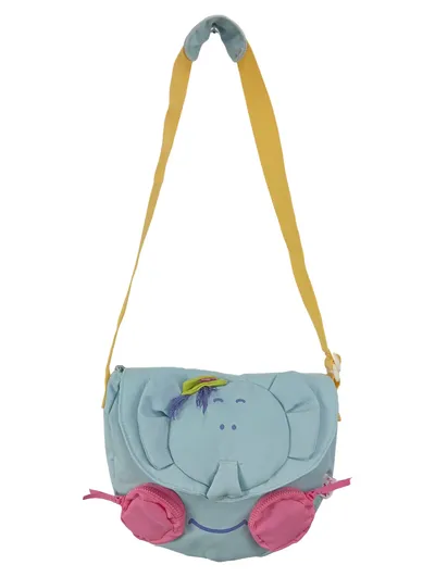 ZAPF CREATION Kinder Umhängetasche Elefant Blau Casual Polyester 25x22cm