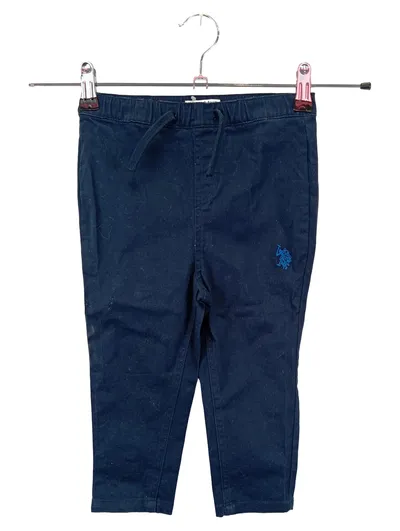 U.S. POLO ASSN. Kinder Stoffhose Gr. 98 Blau Casual