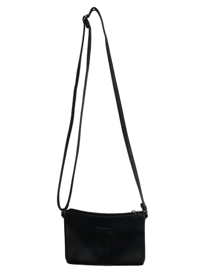 New Bags Umhängetasche Schwarz Leder Damen Crossbody Tasche Klein