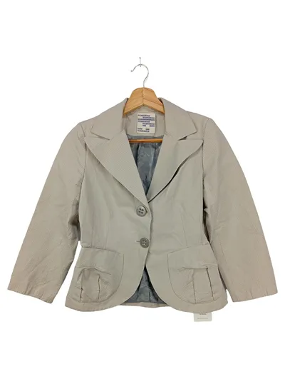 BAUM UND PFERDGARTEN Damen Blazer Gr. 38 Beige Klassisch Business