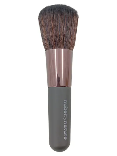 NUDE BY NATURE Puderpinsel Make-up Pinsel Braun Kosmetikpinsel