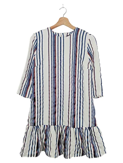 2NDDAY Freizeitkleid Damen Gr. 36/S Gestreift Mehrfarbig Casual