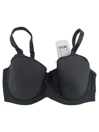 VIANIA Damen BH E 75 Schwarz Elegant Spitze Dessous Neu 1