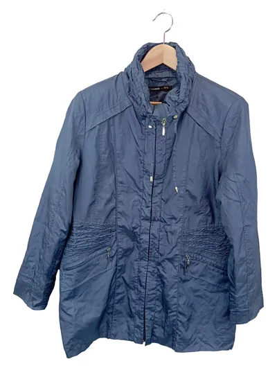 COSIMA Leichte Jacke Damen 42/L Blau Klassisch Elegant Übergangsjacke