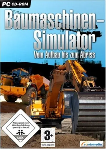 Rondomedia Baumaschinen Simulator PC Spiel Bau & Abriss Simulation Deutsch ab 6