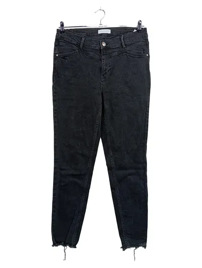 HIMMELBLAU BY LOLA PALTINGER Damen Mom Jeans Gr. 40/L Grau Casual