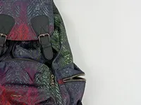 Desigual Damen Rucksack Mehrfarbig Schlangenmuster Polyester 35x38cm 4