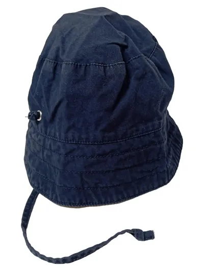 POLARN O. PYRET Kinder Sonnenhut Blau Baumwolle Gr. UNI Klassisch