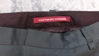 Comptoir des Cotonniers Damen Anzughose Grün Business Gr. 40 W31 2