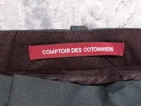 Comptoir des Cotonniers Damen Anzughose Grün Business Gr. 40 W31 3