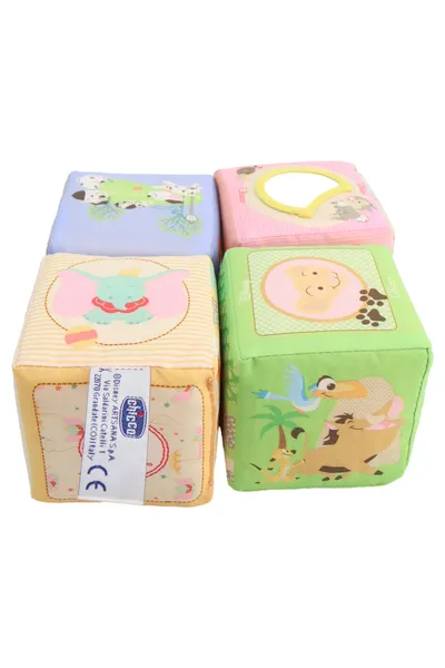 CHICCO Disney Motorikwürfel Stoffwürfel Baby Spielzeug Mehrfarbig Kinder