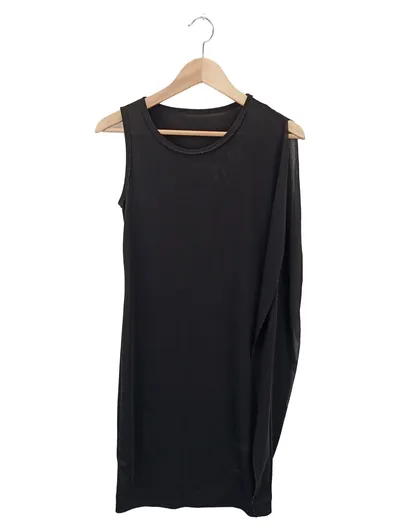 MISS SIXTY Damen Freizeitkleid Gr. 36/S Schwarz Elegant Minimalistisch