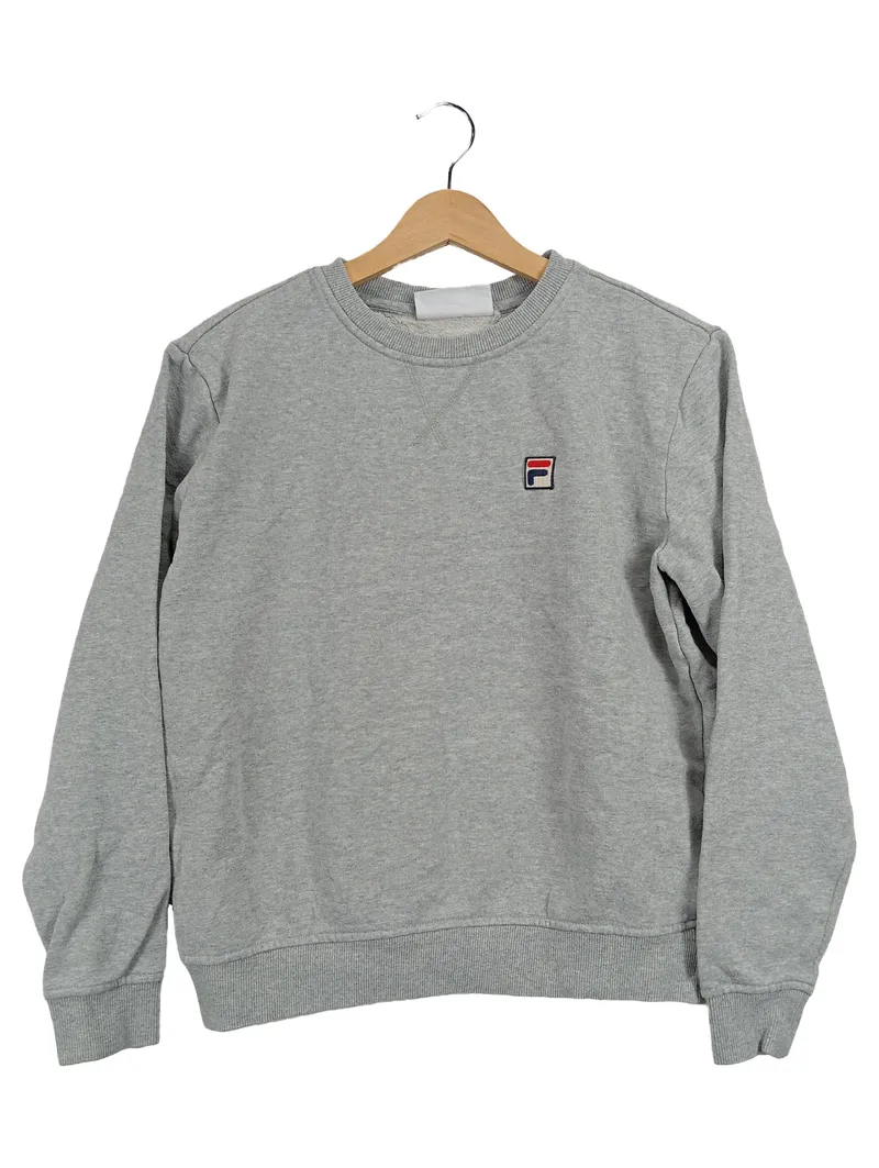 FILA Damen Sweatshirt Gr. 36 Grau Casual Pullover Sport Freizeit 1