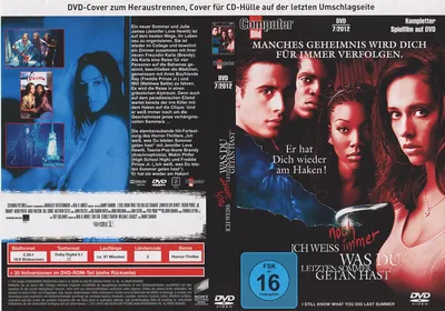 DVD Ich weiss noch immer was du letzten Sommer getan hast Horrorfilm FSK 16