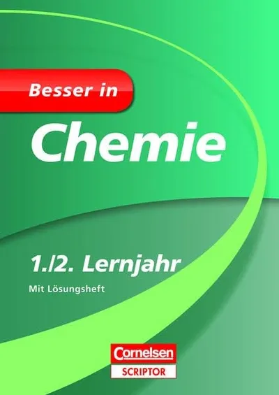 Cornelsen Scriptor Chemie 1./2. Lernjahr Arbeitsheft Lösungsheft Tests
