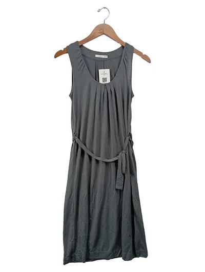 WERA STOCKHOLM Damen Freizeitkleid Gr. 36/S Grau Viskose Elegant