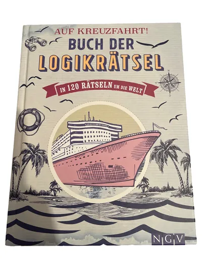 NGV Logikrätsel Buch Kreuzfahrt Costa DIVA 120 Denksportaufgaben ab 12 J.